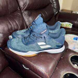 Babolat SFX3 All Court Tennis Shoes - Navy Blue - Men's Size 12.5